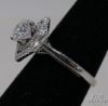 Picture of 14K White Gold Diamond Engagement Ring 1.09ct