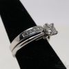 Picture of 14K Princess Cut .90ct SI2, I Diamond Engagement/Wedding Set