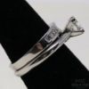 Picture of 14K Princess Cut .90ct SI2, I Diamond Engagement/Wedding Set