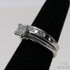 Picture of 14K Princess Cut .90ct SI2, I Diamond Engagement/Wedding Set