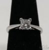 Picture of 14K Princess Cut .90ct SI2, I Diamond Engagement/Wedding Set