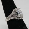 Picture of 18k GIA Certified 1.75ct VS2 G Emerald Cut Diamond Ring