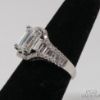 Picture of 18k GIA Certified 1.75ct VS2 G Emerald Cut Diamond Ring