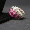 Picture of 18k White Gold Ruby 2.5cttw & Diamond 2cttw Diamond VS, H-I