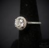 Picture of 1.31ct 14k White Gold I2 G Diamond Engagement Ring