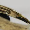 Picture of Green Tourmaline Pear Shaped 1.04 CT Egyptian Inspired 14K Gold Ring