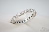 Picture of 1.98 ctw Diamond VS, G Eternity Band Anniversary Ring Platinum