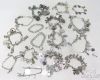 Picture of Vintage Sterling Silver Charm Bracelets & Charms (15)