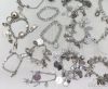 Picture of Vintage Sterling Silver Charm Bracelets & Charms (15)