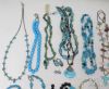 Picture of Turquoise Beaded Jewelry w/8-Necklaces, 4-Bracelets, Pair of Earrings & Stones 