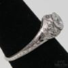 Picture of Vintage 1.09ct VS1 F-G Diamond Ring 3.6g Platinum + Iridium