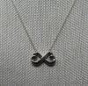 Picture of Tiffany & Co Paloma Picasso 18" Sterling Silver Infinity Heart Necklace