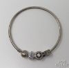 Picture of Sterling Silver Pandora Bracelets x3 w/ 11 Charms