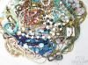 Picture of  Natural Stone Jewelry- Lapis, Jadite, Onyx, Turquoise, Tigers Eye - 9lbs+ 