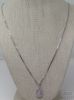 Picture of 14k White Gold 0.50ct G/H, SI Diamond Pendant & Box Chain 22.75" 