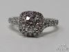 Picture of 14k White Gold .97ct H, SI2 GSI Diamond Engagement Ring