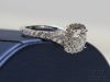 Picture of 14k White Gold .97ct H, SI2 GSI Diamond Engagement Ring