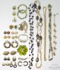 Picture of Assorted Beaded Gemstone Jewelry w/ Necklaces, Earrings, Rings, Cuff, Pin 