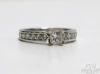 Picture of 18k White Gold w/ GIA .36ct VS1/D Diamond Engagement Ring 