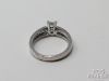 Picture of 18k White Gold w/ GIA .36ct VS1/D Diamond Engagement Ring 