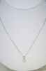 Picture of .27ct I1/I Diamond Pendant 14k White Gold with 14k Box Chain 18"