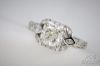 Picture of 14k EGL 2.65ct SI2 H Diamond Engagement Ring Set 