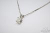 Picture of 14k .40ct I1, H Diamond Solitaire Pendant & Necklace 18" 