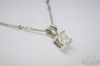 Picture of 14k .40ct I1, H Diamond Solitaire Pendant & Necklace 18" 