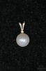 Picture of 14k Pearl & Diamond Pendant 