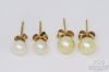 Picture of 14k Pearl Stud Earrings x2