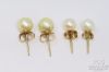 Picture of 14k Pearl Stud Earrings x2