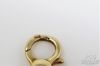 Picture of 18k Gold Pink & White Enamel Tube Bracelet 7" 