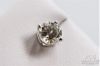 Picture of 14k White Gold .96ct SI/H-I Diamond Stud Earrings 