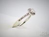 Picture of 14k .50ct SI2/I Square Halo Diamond Engagement Ring w/ .50ct Melee 