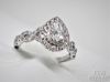 Picture of 14k 1.43cttw I1/J Diamond Engagement Ring .65ct Pear w/ Double Halo