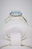 Picture of 10k 1.28ct Blue Topaz Statement Ring w/ Diamond Melee 