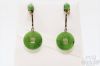 Picture of 14k GP Jade Pendants & Earrings Set 