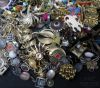 Picture of High Quality Vintage Fashion Jewelry w/ Natural Stones & Enamel - 11.38lbs