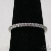 Picture of 14k White Gold Round Brilliant Cut Diamond Ring .21ct 