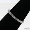 Picture of 14k White Gold Round Brilliant Cut Diamond Ring .21ct 