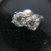 Picture of 14k 1.40cttw H-I/ I2 Round Brilliant Cut Diamond Stud Earrings  