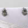 Picture of  14k White Gold 2.10cttw Diamond Stud Earrings 