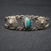 Picture of Navajo & Zuni Sterling Native American Cuff, Pendant & Ring Set 