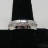 Picture of Platinum Round Brilliant Cut .8ct Diamond Men's Wedding Band 