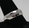 Picture of Platinum Round Brilliant Cut .8ct Diamond Men's Wedding Band 