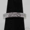 Picture of Platinum Princess Cut Channel Set VS/G-H Diamond Anniversary Band