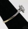 Picture of IGI Certified 14K White Gold Princess Cut .50ct Diamond Rings 