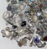 Picture of Assorted Sterling Silver Pins and Brooches - 54.35ozt 