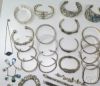 Picture of Assorted Sterling Silver Bracelets, Bangles & Cuffs - 27.26ozt