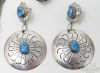 Picture of Vintage Sterling Silver Native American Earrings, Watch, Necklace & Bracelet